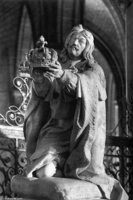 Purchase Oil Painting Replica Louis XIII Kneeling, 1712 by Nicolas Coustou (1658-1733, France) | ArtsDot.com