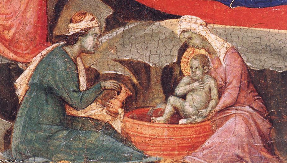 Order Oil Painting Replica Nativity (detail), 1308 by Duccio Di Buoninsegna (1255-1319, Italy) | ArtsDot.com