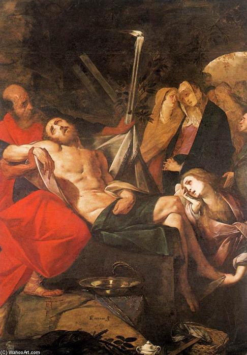 Order Oil Painting Replica Entombment of Christ by Giovanni Battista Crespi (2007-1770, Italy) | ArtsDot.com