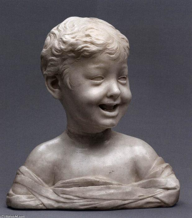 Order Art Reproductions Laughing Boy, 1453 by Desiderio Da Settignano (1430-1464, Italy) | ArtsDot.com