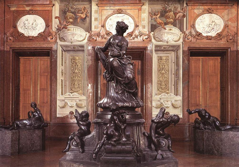 順序 絵画のコピー ダヌブ・ウェル, 1737 バイ Georg Raphael Donner (1693-1741, Italy) | ArtsDot.com
