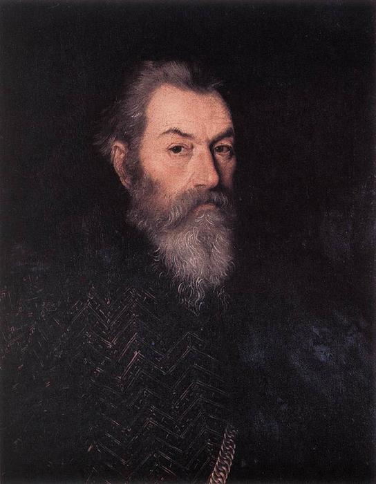 Order Artwork Replica Portrait of a Man by Paolo Farinati (1524-1606, Italy) | ArtsDot.com