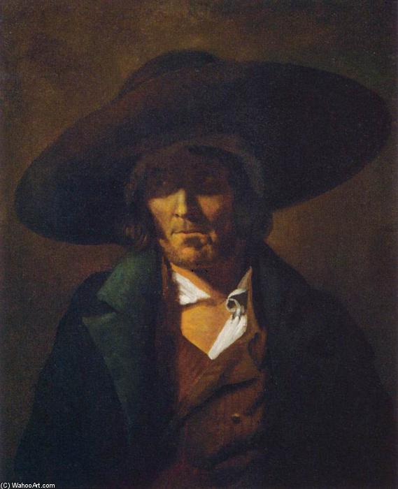 Order Oil Painting Replica Portrait of a Man, 1815 by Jean-Louis André Théodore Géricault (1791-1824, France) | ArtsDot.com