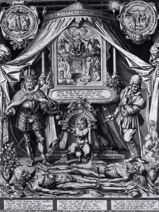 Order Oil Painting Replica Allegory of Transience, 1599 by Jacob (Jacques)De Gheyn Ii (1565-1629, Belgium) | ArtsDot.com