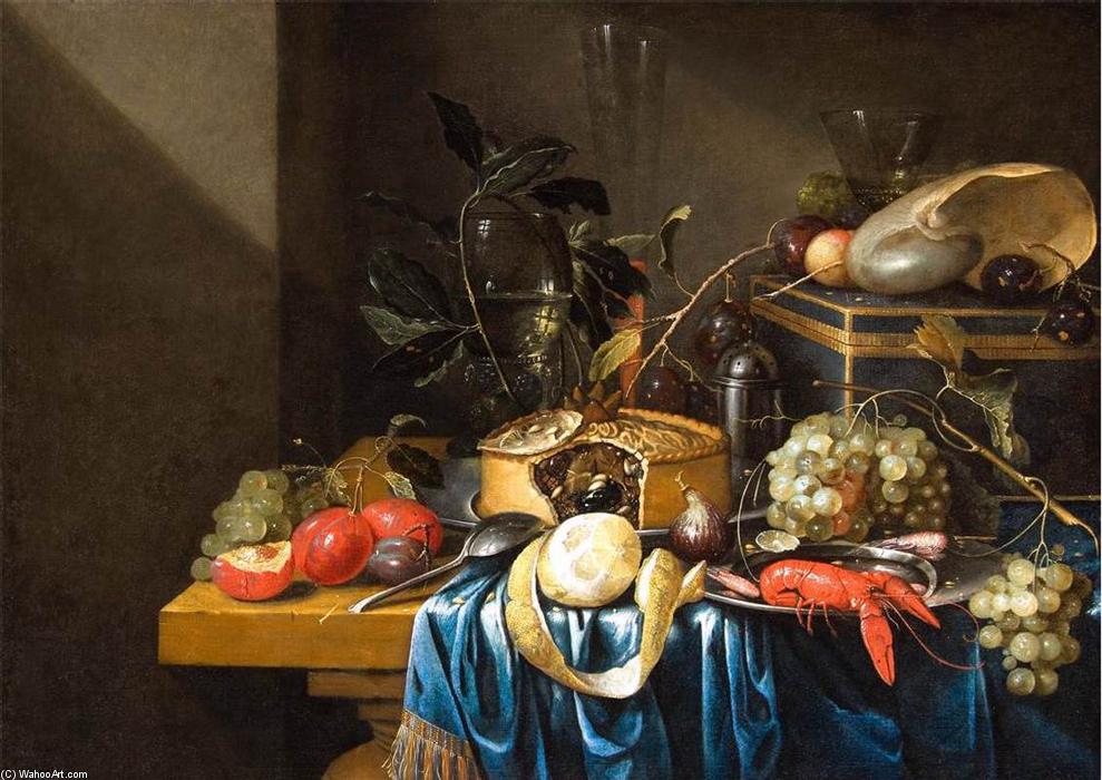 Order Oil Painting Replica Still-Life by Jan Pauwel The Younger Gillemans (1651-1704, Belgium) | ArtsDot.com