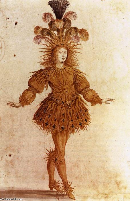 Achat Reproductions De Peintures Louis XIV comme Apollo, 1653 de Henri Gissey (1621-1673, France) | ArtsDot.com