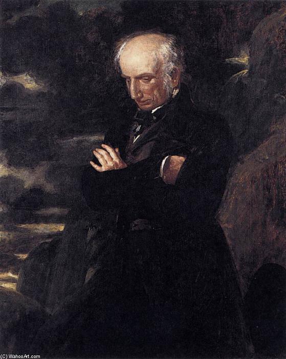 顺序 手工油畫 赫尔维尔林的消息, 1842 通过 Benjamin Robert Haydon (1786-1846, United Kingdom) | ArtsDot.com