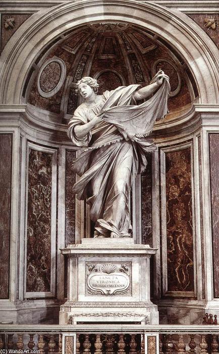 Buy Museum Art Reproductions St Veronica, 1629 by Francesco Mochi (1580-1654, Italy) | ArtsDot.com
