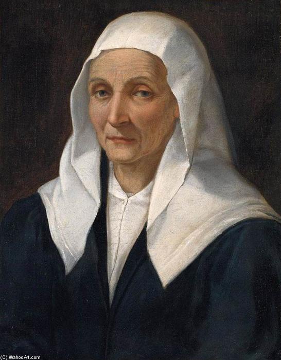 Order Paintings Reproductions Portrait of an Old Woman by Bartolomeo Passarotti | ArtsDot.com