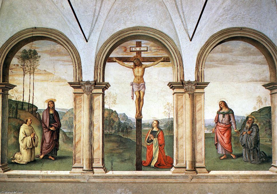 Order Artwork Replica The Pazzi Crucifixion, 1494 by Vannucci Pietro (Le Perugin) (1446-1523) | ArtsDot.com