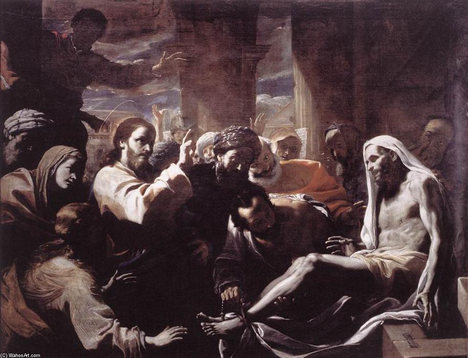Buy Museum Art Reproductions The Raising of Lazarus, 1650 by Mattia Preti (1613-1699, Italy) | ArtsDot.com