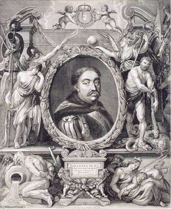 Order Paintings Reproductions Jan Sobieski III , King of Poland, 1624 by Johannes De Ram (1648-1693, Netherlands) | ArtsDot.com