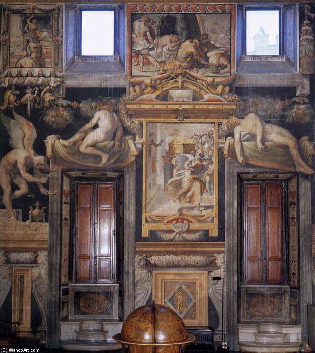 Order Oil Painting Replica Decoration of the Salone, 1552 by Cecchino Del Salviati (1510-1563, Italy) | ArtsDot.com