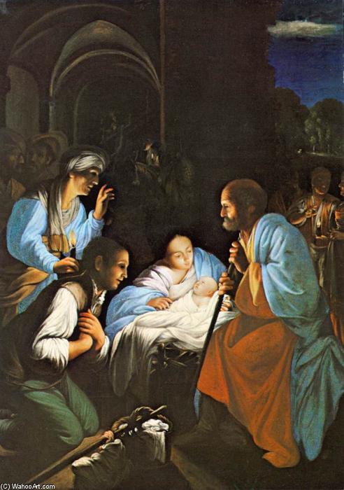 Order Paintings Reproductions The Birth of Christ, 1610 by Carlo Saraceni (1579-1620, Italy) | ArtsDot.com