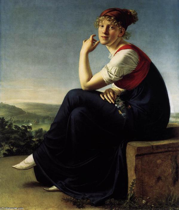 Buy Museum Art Reproductions Heinrike Dannecker, 1802 by Christian Gottlieb Schick (1776-1812, Germany) | ArtsDot.com