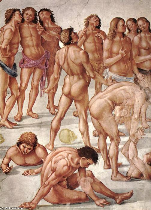 Order Oil Painting Replica Resurrection of the Flesh (detail) (10), 1499 by Luca Signorelli (1450-1523, Italy) | ArtsDot.com