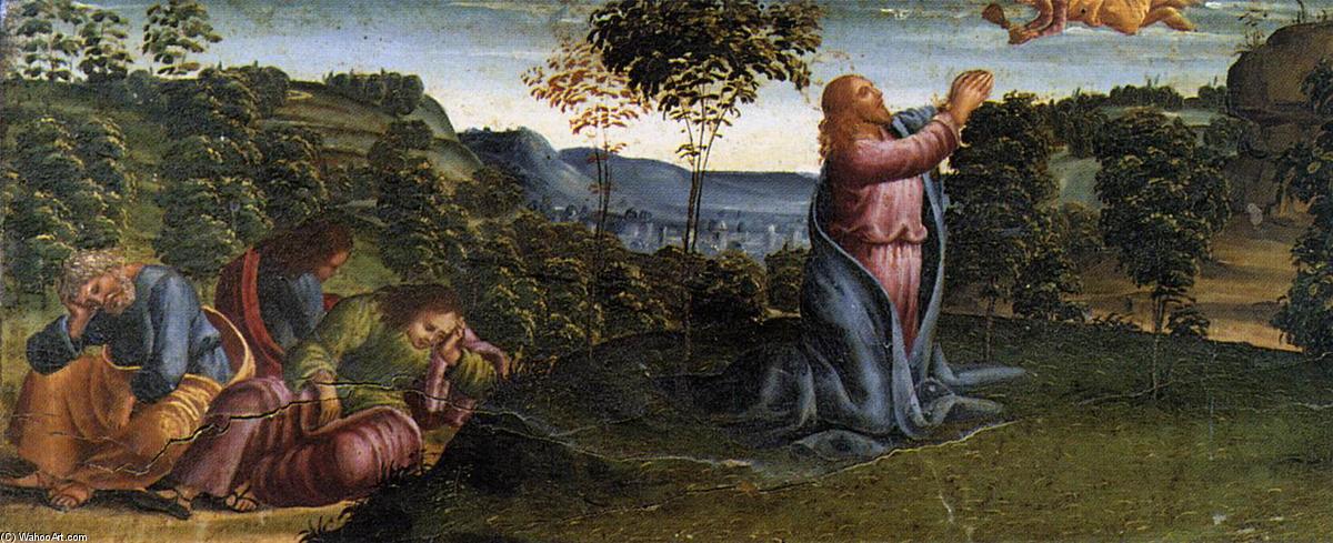 Buy Museum Art Reproductions The Prayer in the Garden., 1502 by Luca Signorelli (1450-1523, Italy) | ArtsDot.com