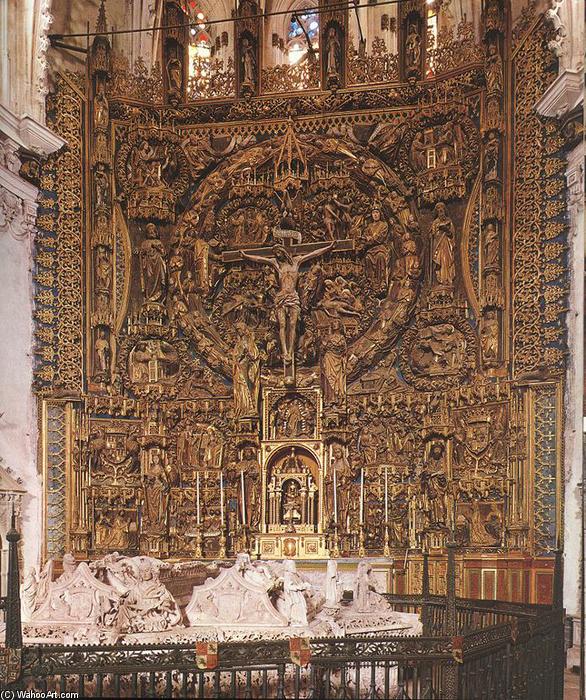 Order Art Reproductions Main Altar, 1496 by Gil De Siloe (1495-1563, Spain) | ArtsDot.com
