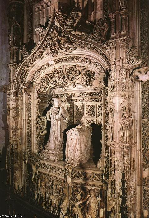 Order Artwork Replica Tomb of Infante Alfonso, 1489 by Gil De Siloe (1495-1563, Spain) | ArtsDot.com