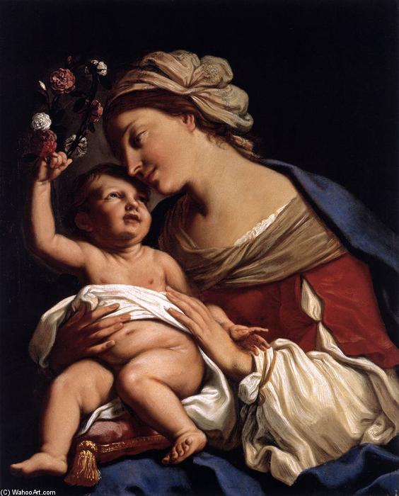 Compra Riproduzioni D'arte Del Museo Vergine e Bambino, 1663 di Elisabetta Sirani (1638-1665, Italy) | ArtsDot.com