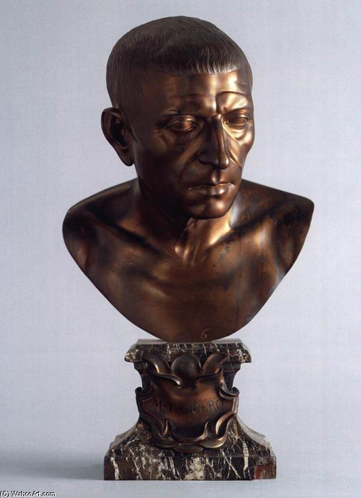 Order Artwork Replica Bust of Cicero by Massimiliano Soldani Benzi (1656-1740, Italy) | ArtsDot.com