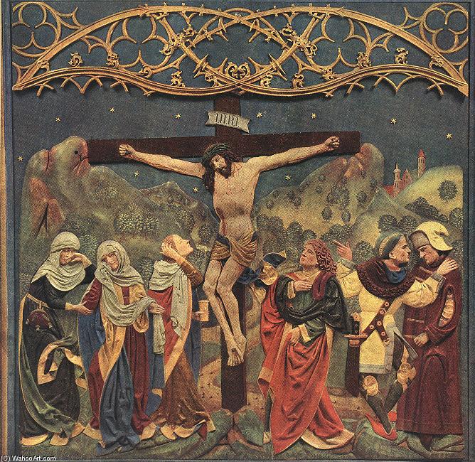 Buy Museum Art Reproductions High Altar of St Mary (Crucifixion), 1477 by Veit Stoss (1448-1533, Germany) | ArtsDot.com