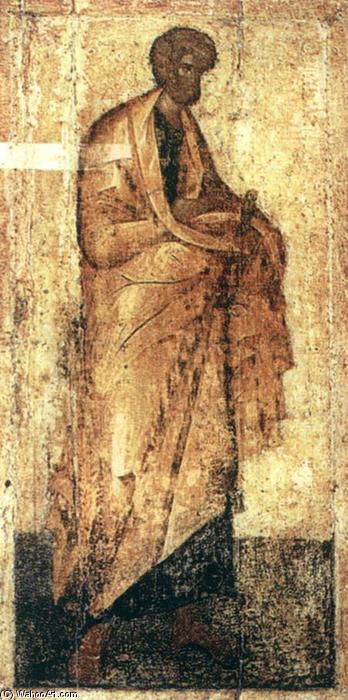 順序 手描き油絵 ディーシス・ティアーのアイコン (8), 1399 バイ Theophanes The Greek (1340-1410, Greece) | ArtsDot.com
