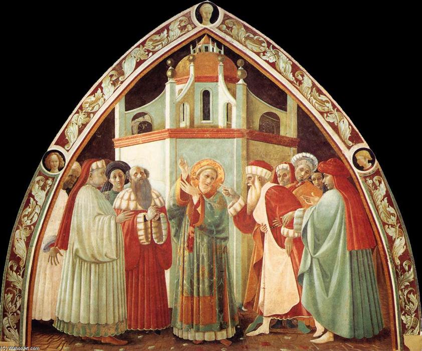 Order Oil Painting Replica Disputation of St Stephen, 1435 by Paolo Uccello (1397-1475, Italy) | ArtsDot.com