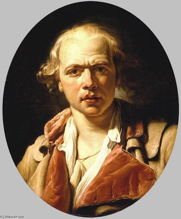 Order Paintings Reproductions Portrait of a Man, 1774 by François André Vincent (1746-1816, France) | ArtsDot.com