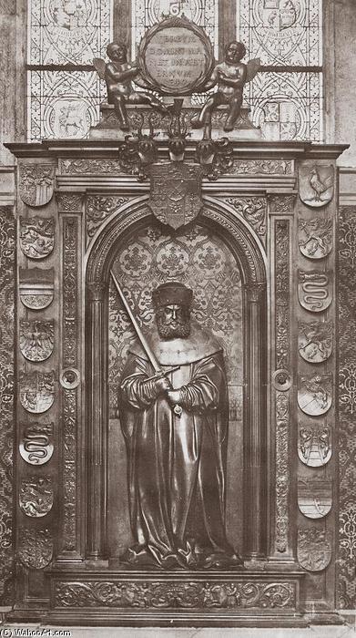 Order Oil Painting Replica Monument of Frederick the Wise, 1527 by Peter The Younger Vischer (1487-1528, Germany) | ArtsDot.com