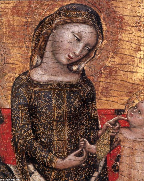 Order Paintings Reproductions Madonna dell`Umiltà (detail), 1353 by Vitale Da Bologna (1299-1365, Italy) | ArtsDot.com
