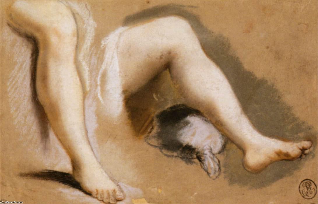 Order Artwork Replica Study for the Legs of Campaspe, 1716 by Nicolas Vleughels (1668-1737, France) | ArtsDot.com