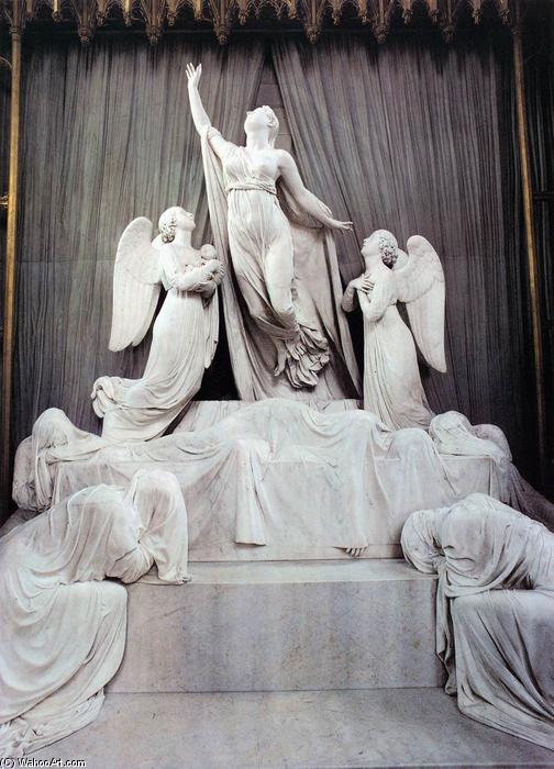 Ordinare Riproduzioni Di Belle Arti Cenotaph a Princess Charlotte, 1820 di Matthew Cotes Wyatt (1777-1862, United Kingdom) | ArtsDot.com