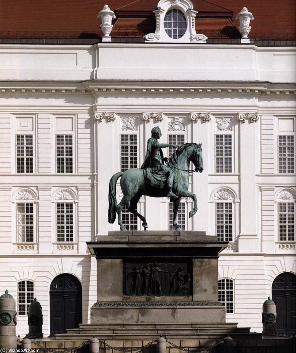 Order Oil Painting Replica Equestrian statue of the Emperor Joseph II, 1795 by Franz Anton Zauner (1746-1822, Italy) | ArtsDot.com