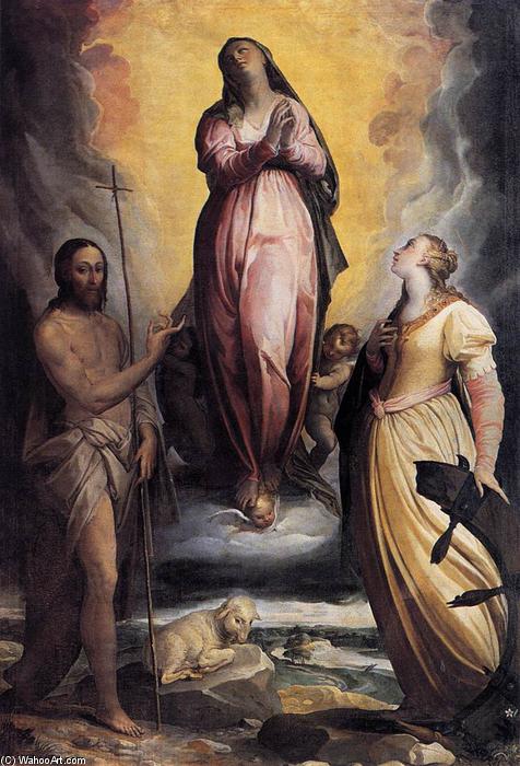 Order Art Reproductions Assumption of the Virgin, 1566 by Federico Zuccari | ArtsDot.com
