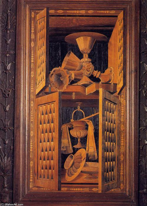Order Art Reproductions Liturgical objects, 1503 by Fra Giovanni Da Verona (1457-1525, Italy) | ArtsDot.com