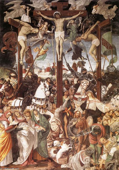 Order Oil Painting Replica Crucifixion, 1513 by Gaudenzio Ferrari (1475-1546, Italy) | ArtsDot.com
