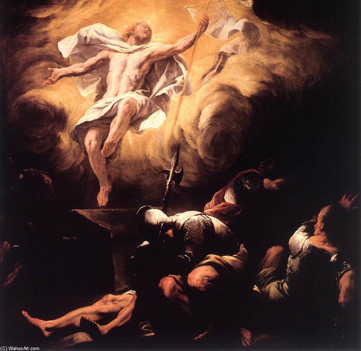 Buy Museum Art Reproductions Resurrection by Luca Giordano (1634-1705, Italy) | ArtsDot.com