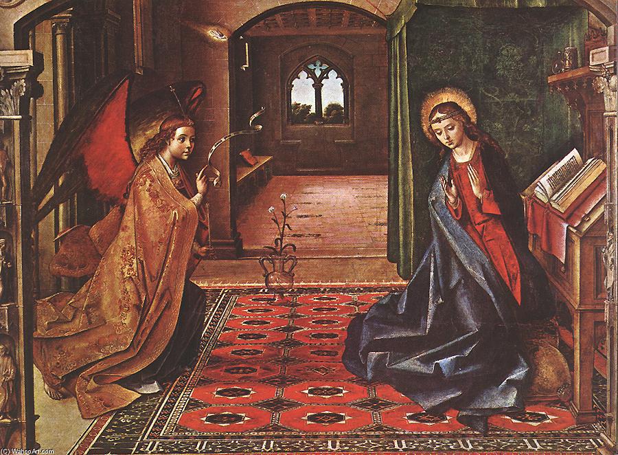 Order Oil Painting Replica Annunciation by Pedro Berruguete (1450-1504, Spain) | ArtsDot.com