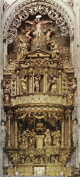 Order Oil Painting Replica Main Altar, 1523 by Felipe Bigarny (1475-1542, Spain) | ArtsDot.com