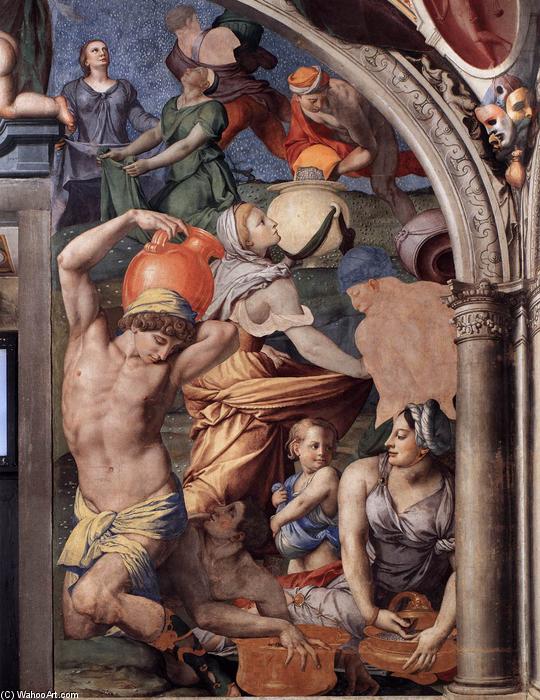 Order Art Reproductions Gathering of the Manna, 1543 by Agnolo Bronzino (1503-1572, Italy) | ArtsDot.com