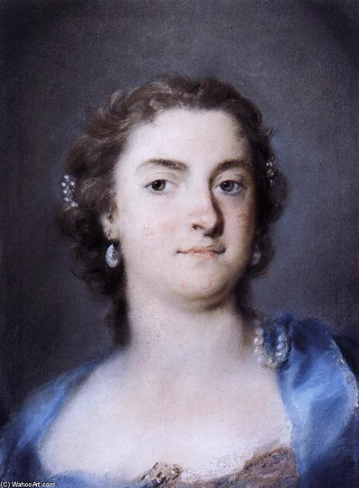 Buy Museum Art Reproductions Portrait of Faustina Bordoni Hasse, 1730 by Rosalba Carriera (1675-1757, Italy) | ArtsDot.com