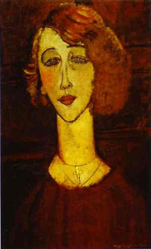 Ordinare Riproduzioni Di Quadri Lolotte, 1916 di Amedeo Modigliani | ArtsDot.com