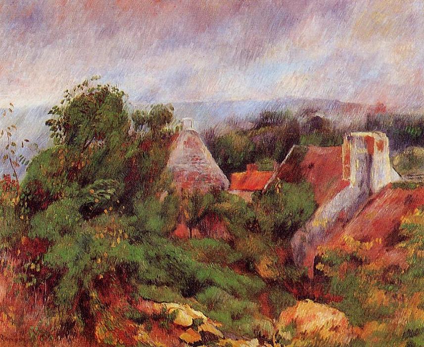 Buy Museum Art Reproductions La Roche-Guyon, 1885 by Pierre-Auguste Renoir (1841-1919, France) | ArtsDot.com