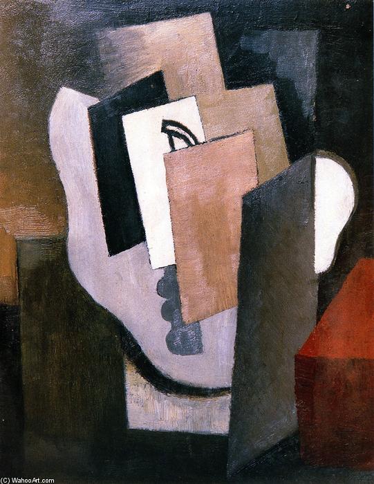 Order Oil Painting Replica Mask, 1921 by Roger De La Fresnaye (1885-1925, France) | ArtsDot.com