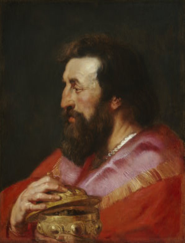 Order Oil Painting Replica Melchior, The Assyrian King, 1618 by Peter Paul Rubens (1577-1640, Germany) | ArtsDot.com