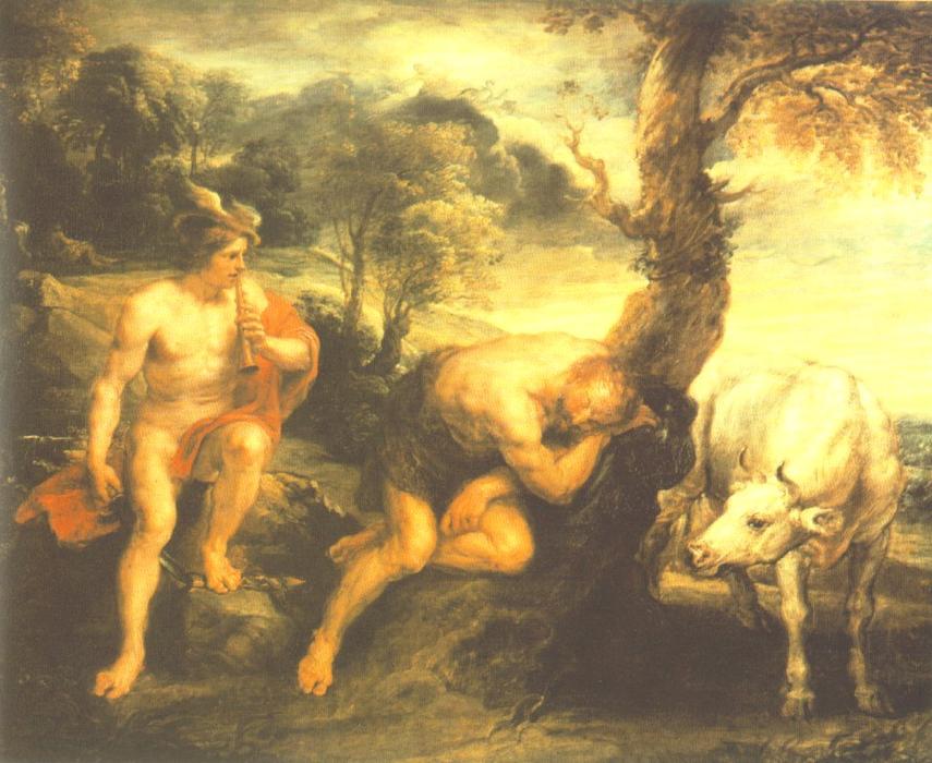 Buy Museum Art Reproductions Mercury and Argus, 1638 by Peter Paul Rubens (1577-1640, Germany) | ArtsDot.com