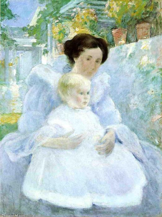 Order Artwork Replica Mother and Child, 1897 by John Henry Twachtman (1853-1902, United States) | ArtsDot.com