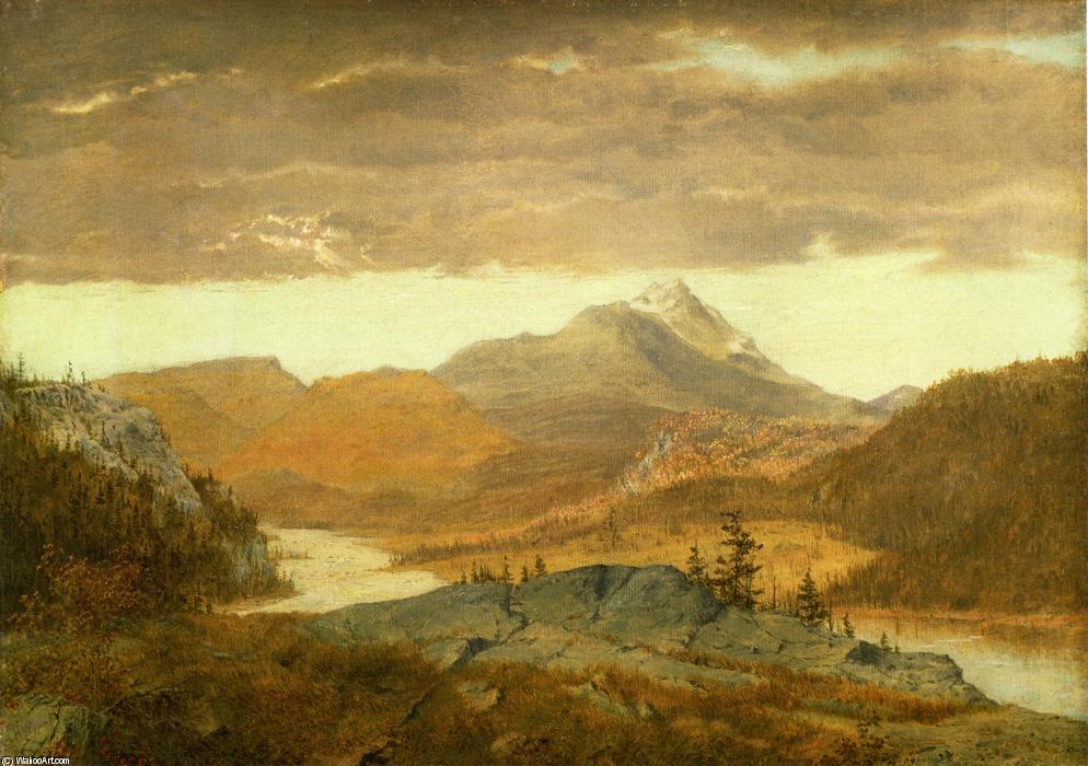 Order Artwork Replica Mountain Vista by Alexander Helwig Wyant (1836-1892, United States) | ArtsDot.com