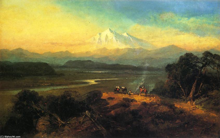 Order Artwork Replica Mount Shasta, California, 1885 by Andrew W Melrose (1836-1901, United Kingdom) | ArtsDot.com